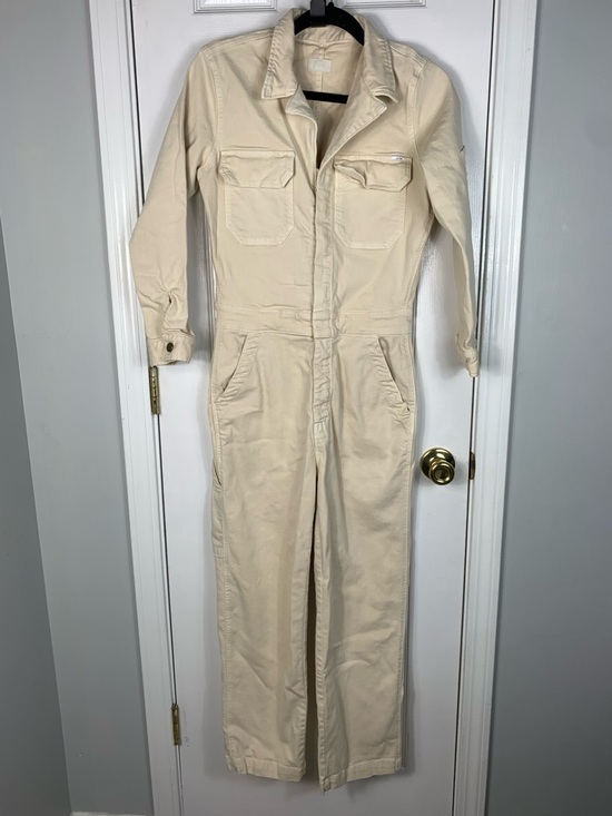 MOTHER Pants - Mother The Fixer Women XS Birch Utility Jumpsuit